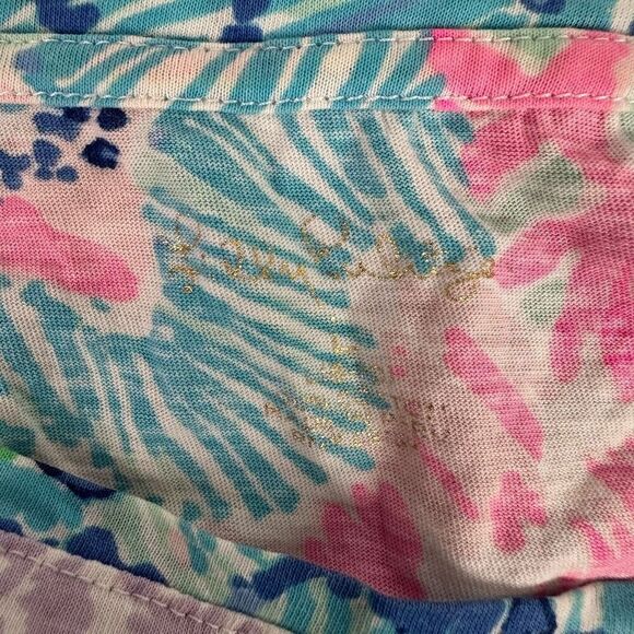 Lilly Pulitzer Girls size XL Billie Dress Happy as a Clam Print needs repair - Picture 7 of 7